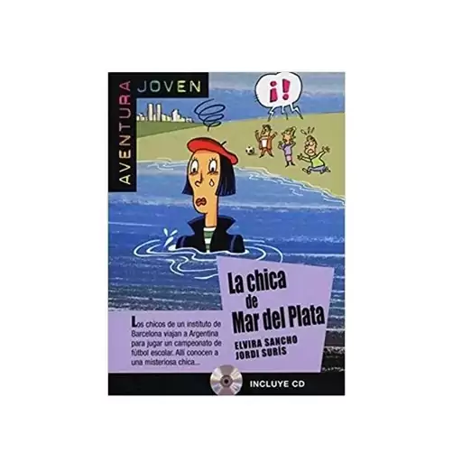 کتاب داستان اسپانیایی La chica de Mar del Plata CD