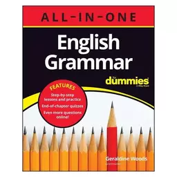 کتاب English Grammar All in One For Dummies