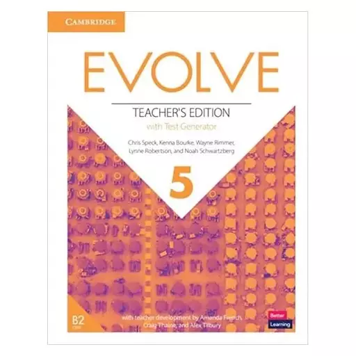 کتاب Evolve Level 5 Teacher s Edition with Test Generator