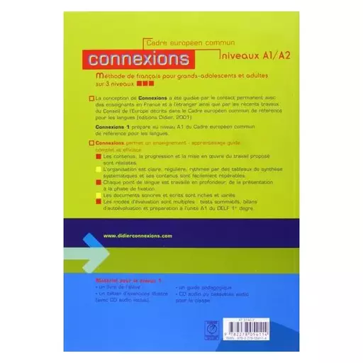 کتاب Connexions 1 Livre eleve+ Cahier + CD