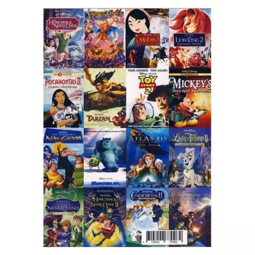 والت دیزنی Walt Disney German Pack 2 کارتون زبان المانی