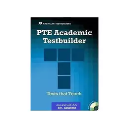 PTE Academic Testbuilder +CD کتاب زبان