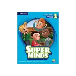 کتاب Super Minds Second Edition Level 1 ( چاپ رنگی با برگه گلاسه)