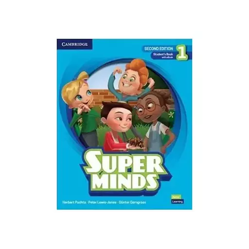 کتاب Super Minds Second Edition Level 1 ( چاپ رنگی با برگه گلاسه)