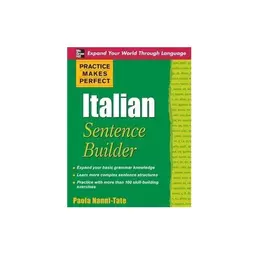 Practice Makes Perfect Italian Sentence Builder خرید کتاب ایتالیایی