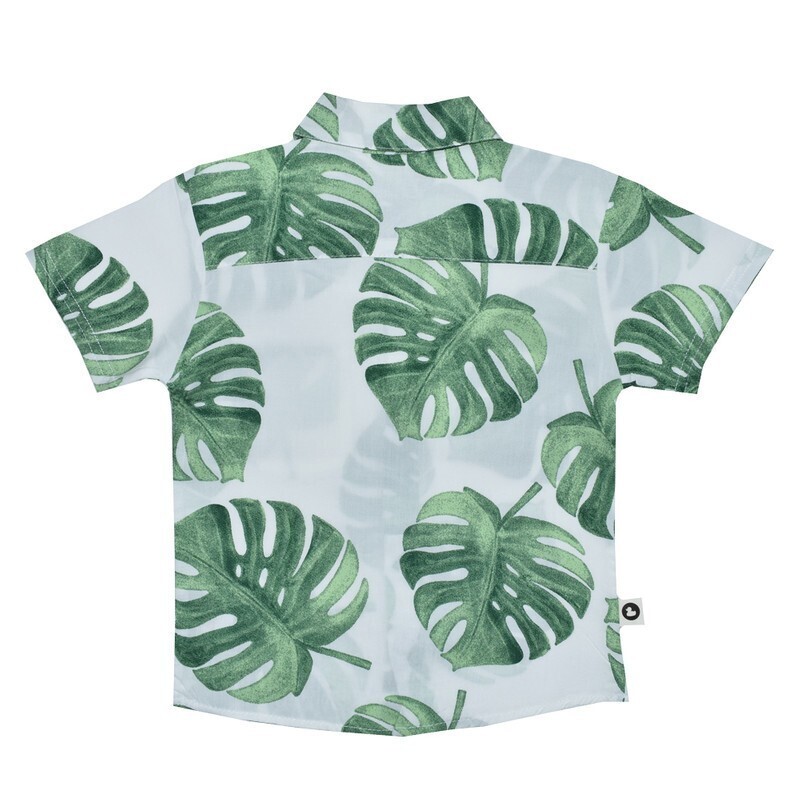 پیراهن پسرانه بامشی مدل هاوایی کد 1