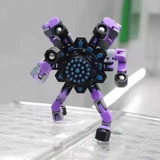اسپینر رباتی مدل spider - بنفش