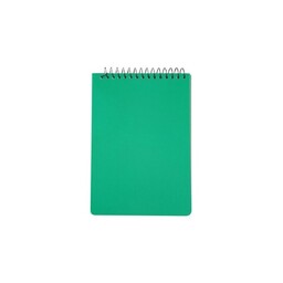 دفترچه یادداشت سیمی بزرگ سبز