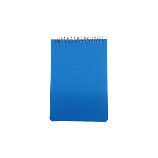 دفترچه یادداشت سیمی بزرگ آبی