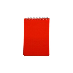 دفترچه یادداشت سیمی بزرگ قرمز