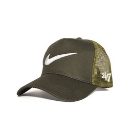 کلاه کپ کتان پشت تور طرح NIKE کد C183H4