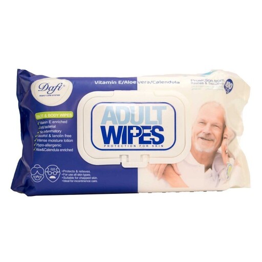 دستمال مرطوب دافی Dafi  Adult Wipes بسته  عددی -11651672