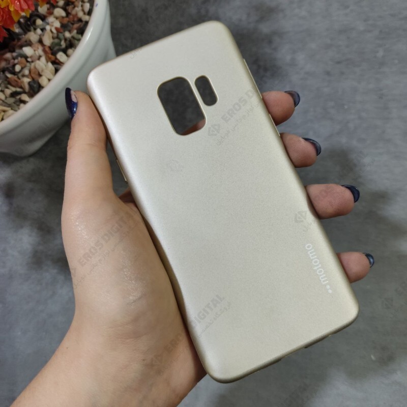 قاب گوشی Samsung Galaxy S9 ژله ای Motomo - طلایی