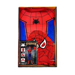 لباس مرد عنکبوتی عضله ای جعبه ای سایز 1 و 2 کد: 1403