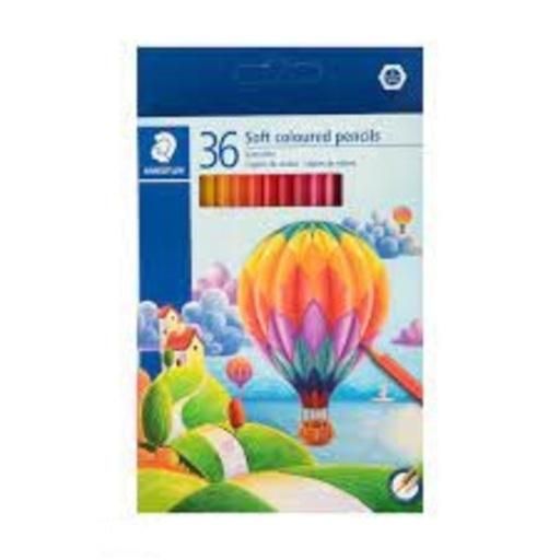 مداد رنگی 36 رنگ جعبه مقوایی استدلر کد: 143CD36