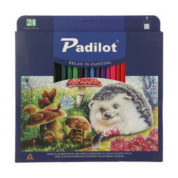 مداد رنگی 24 رنگ جعبه مقوایی پادیلوت کد: F-810224