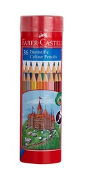 مداد رنگی 36 رنگ لوله ای فابرکاستل کد: 115828