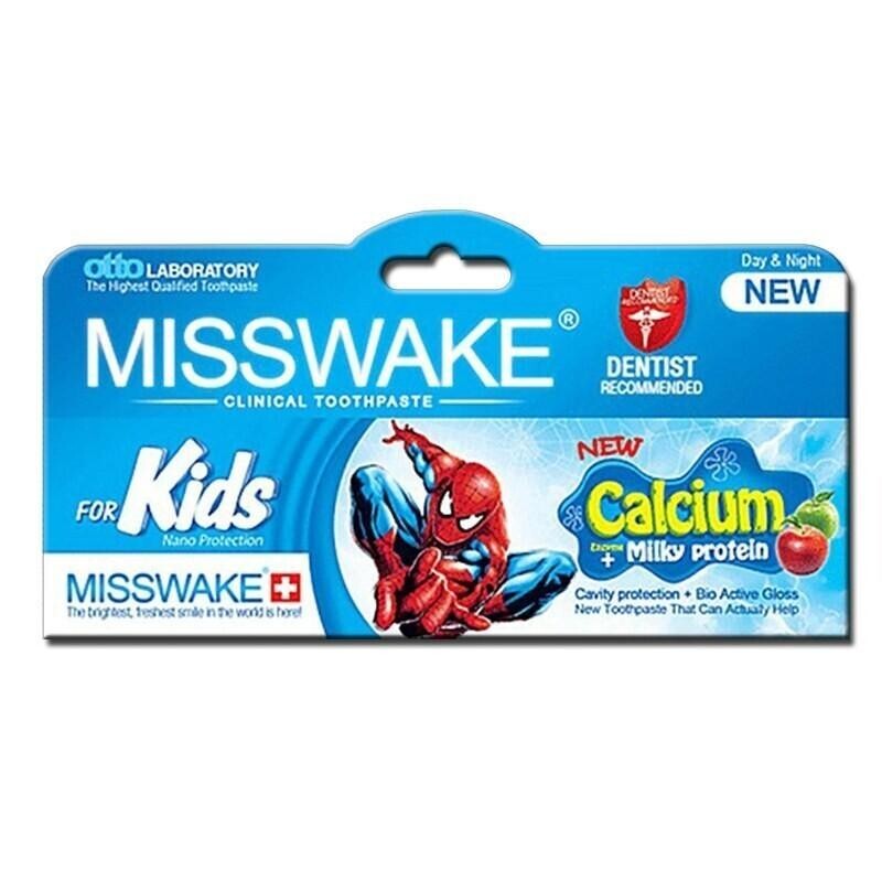 خمیر دندان کودک - Misswake میسویک مدل -  Spiderman اسپایدرمن - حجم 50 میلی لیتر