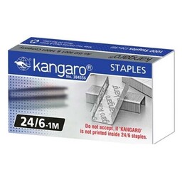 سوزن منگنه کانگرو (Kangaro) کد 45021 سایز 24.6 بسته 1000 عددی(علم گستر)
