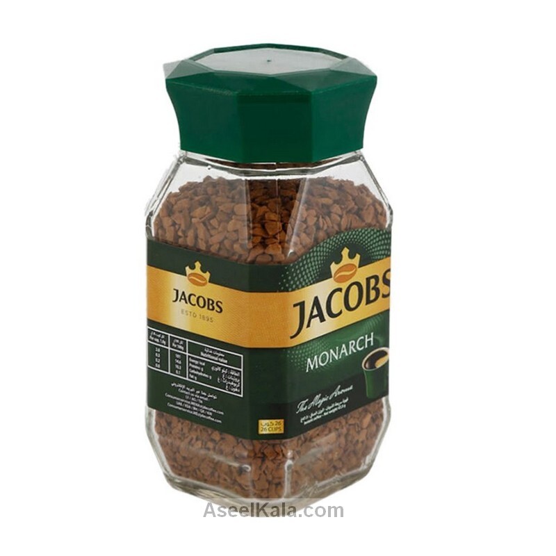 قهوه جاکوبز سبز مونارک شیشه 95 گرمی – JACOBS
