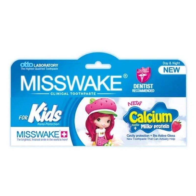 خمیر دندان کودک - Misswake میسویک مدل -  Strawberry - حجم 50 میلی