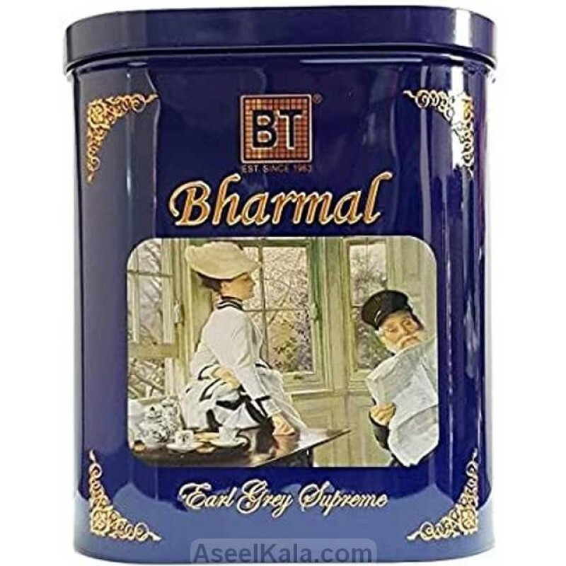 چای بارمال معطر ارل گری قوطی بیضی 500 گرمی – BHARMAL