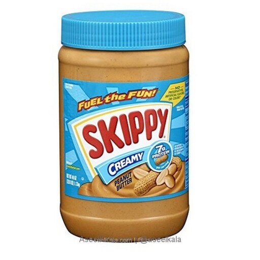 کره بادام زمینی اسکیپی کرمی وزن 462 گرم – SKIPPY