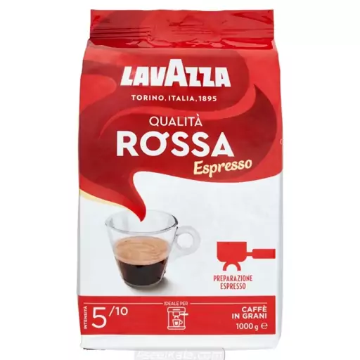 قهوه لاوازا روسا قرمز دانه یک کیلویی – LAVAZZA