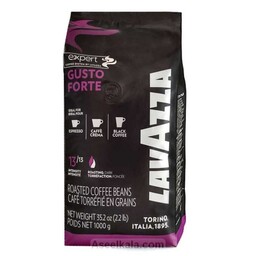 قهوه لاوازا گوستو فورته دانه وزن یک کیلویی  LAVAZZA