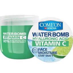 کرم آبرسان کامان Comeon - سری واتر بمب Water Bomb  ویتامین سی VITAMIN C حجم  200 میلی لیتر  - اورجینال کد 403