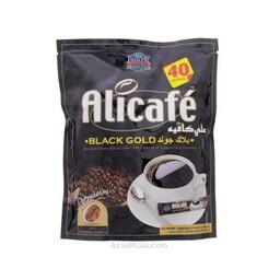 قهوه علی کافه بلک گلد جینیسنگ دار بسته 40 عددی – ALICAFÉ