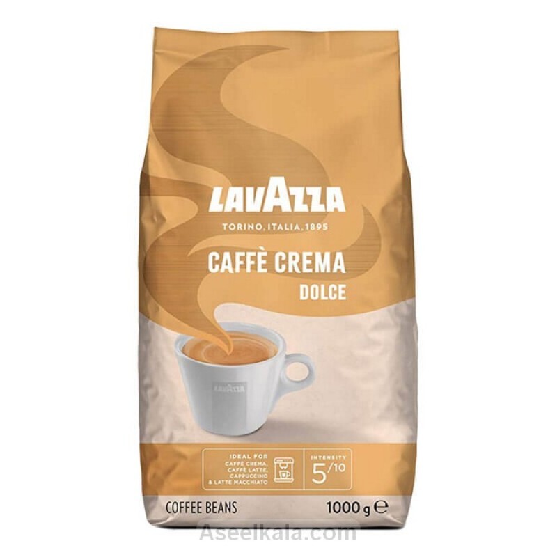قهوه لاوازا کافه کرما دولچه دانه وزن یک کیلویی – LAVAZZA