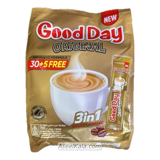 کافی میکس گوددی اورجینال بسته 35 عددی – GOOD DAY