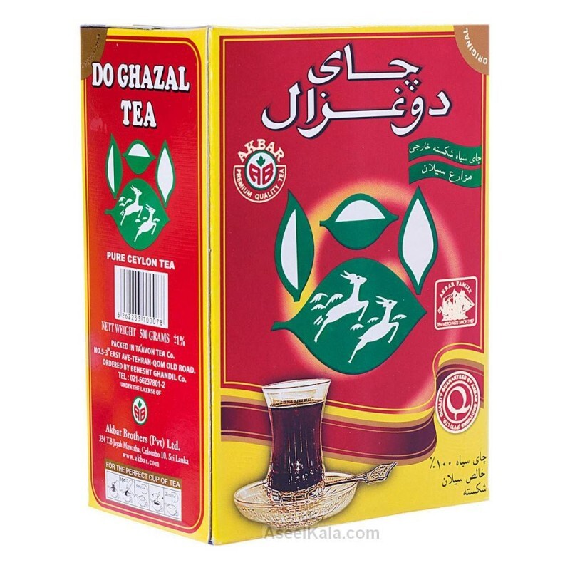 چای دوغزال قرمز ساده سیلان پاکتی 500 گرمی – DO GHAZAL