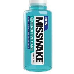 دهانشویه - Misswake میسویک مدل Sensitive Care حجم 200 میل -  از بیماری دندانی جلوگیری کرده و  موجب از بین رفتن پلاک دندا