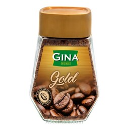 قهوه جینا گلد شیشه 200 گرمی – GINA
