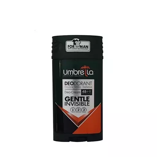 استیک ضد تعریق مردانه آمبرلا Umbrella - مدل GENTLE INVISIBLE  حجم 90 میلی لیتر مجموعه دو عددی کد 403