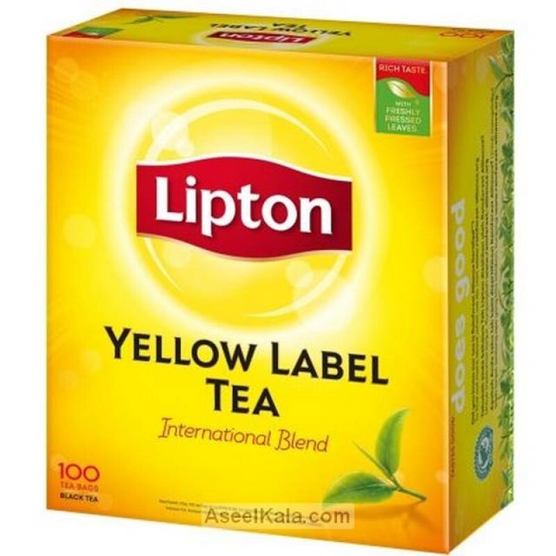 چای لیپتون کیسه ای ساده تعداد 100 عددی – LIPTON