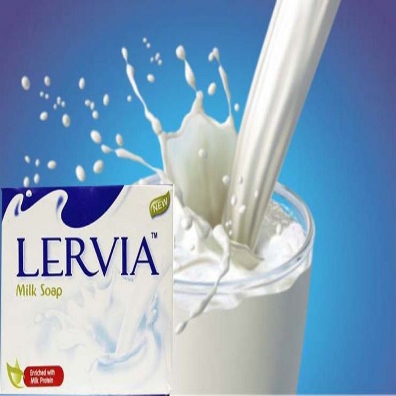 صابون شیر لرویا LERVIA  وزن 90 گرم بسته6تایی