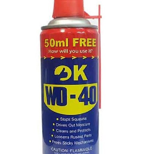 اسپری چرب روان کننده WD-40 مارک OK ( درب قرمز )