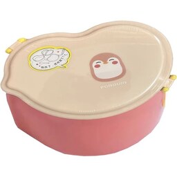 ظرف غذا همراه 690 میلی لیتر طرح جوجه لانچ باکس LUNCH BOX