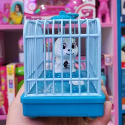 اسباب بازی حیوانات درون قفس در رنگبندی و طرح بندی مختلف قبل از ثبت موجودی بگیرید