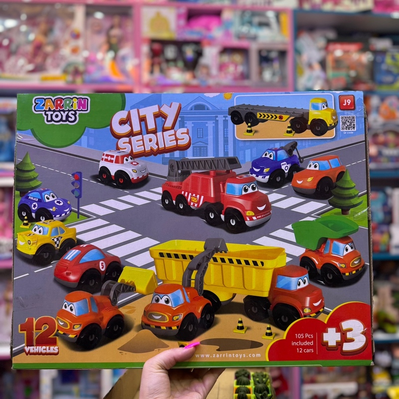 اسباب بازی ماشین های شهری زرین توی 12 ماشین قبل از ثبت موجودی بگیرید 
