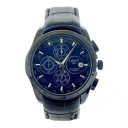 ساعت مچی مردانه تیسوت سه موتوره،کرنوگراف TISSOT 1853 CHM BK-BE