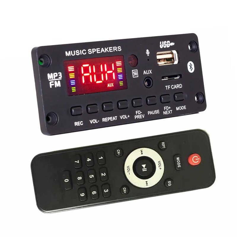 پخش کننده MP3 PLAYER پنلی بلوتوثی دارای آمپلی فایر 2X25W مدل KH-G010   