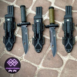 چاقوی شکاری کلمبیایی چخماق دار طرح m9