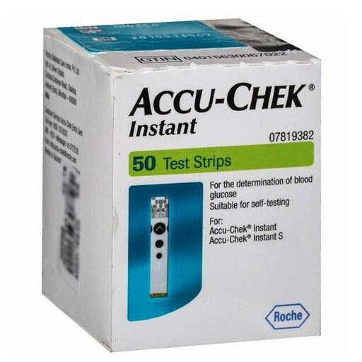 نوار قند خون اکیوچک اینستنت Accu Chek Instant  تاریخ انقضا 2025.02