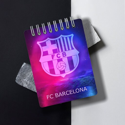 جامدادی و دفترچه طرح تیم بارسلونا barcelona بارسا