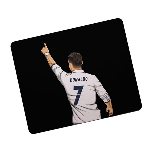 موس پد طرح کریستیانو رونالدو تیم فوتبال رئال مادرید Cristiano Ronaldo CR7 Real Madrid