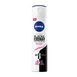 اسپری ضد تعریق زنانه NIVEA مدل Black-white original حجم 150ml